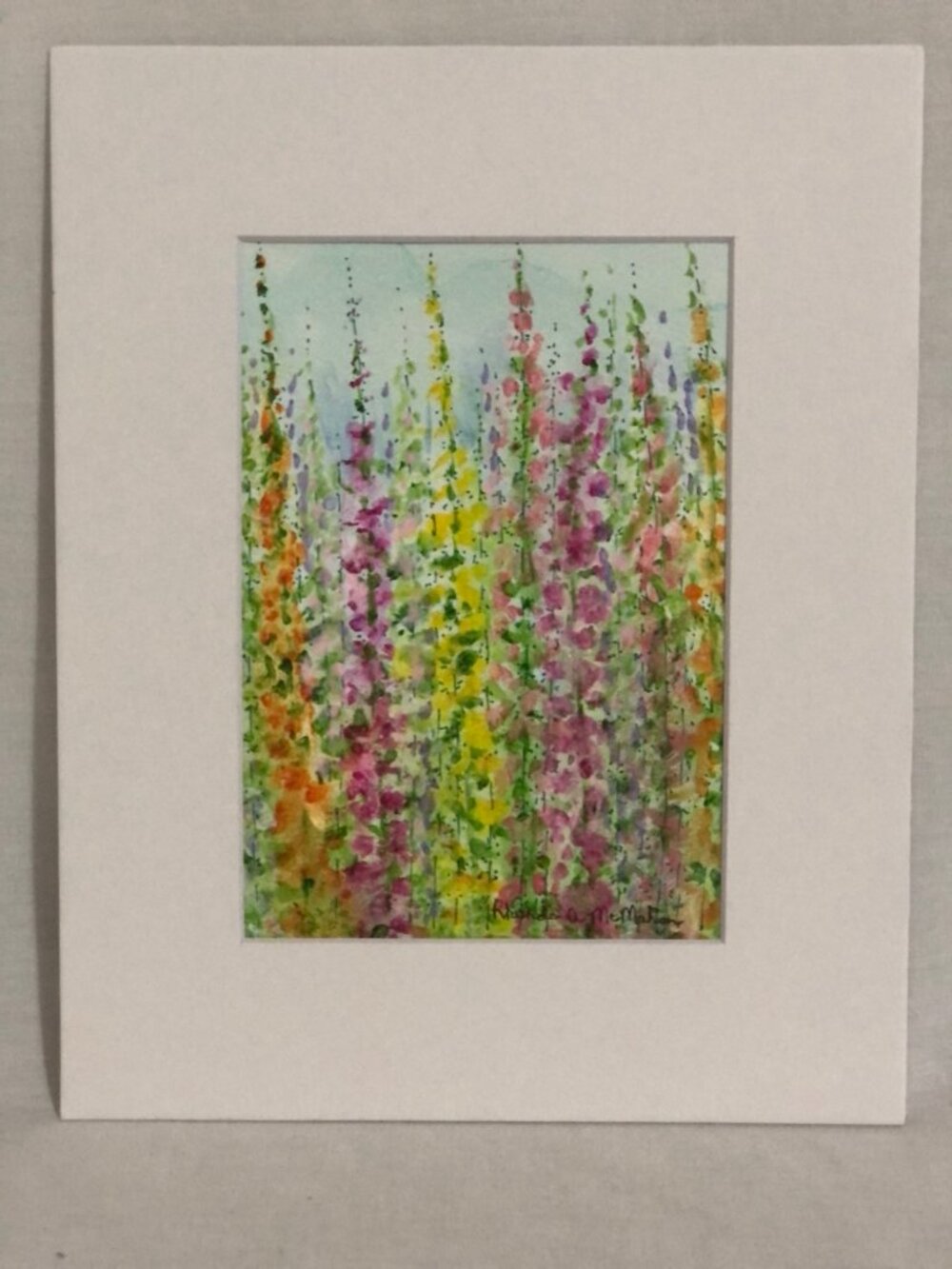 Snapdragon Watercolor Original  Painting